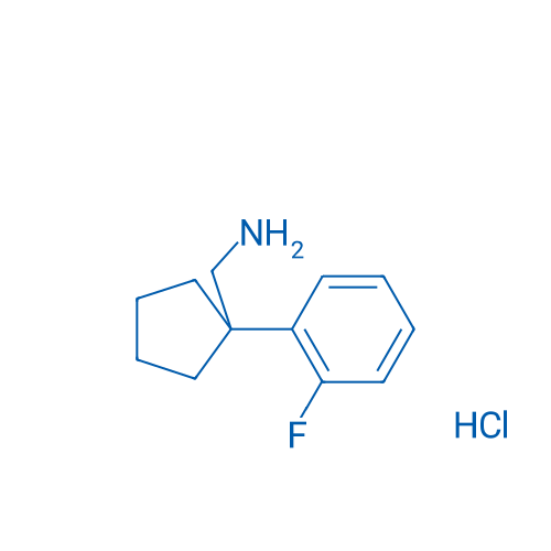 (1-(2-Fluorophenyl)cyclopentyl)methanamine hydrochloride 1g