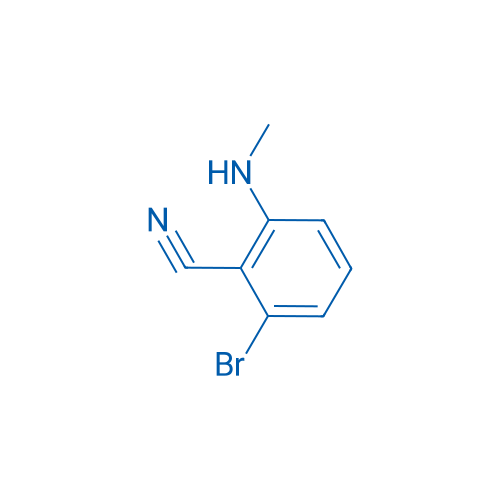2-Bromo-6-(methylamino)benzonitrile 100mg