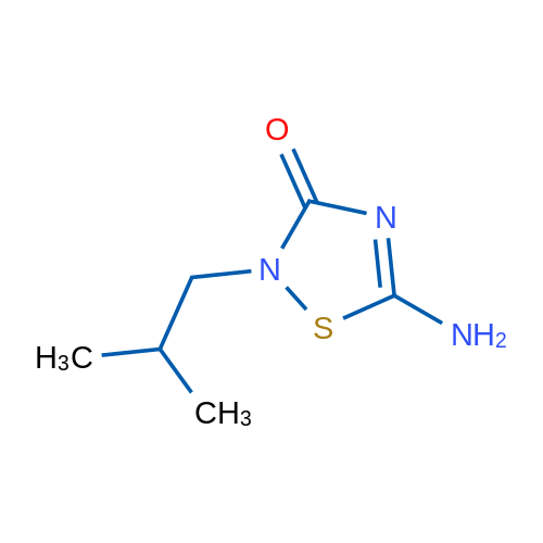 5-Amino-2-isobutyl-1,2,4-thiadiazol-3(2H)-one 10g
