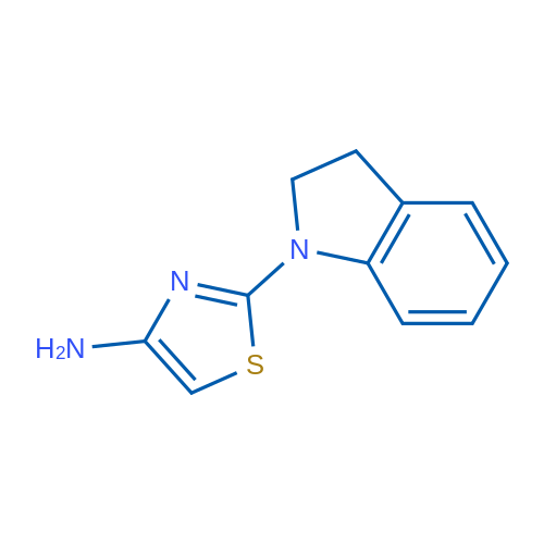2-(Indolin-1-yl)thiazol-4-amine 1g