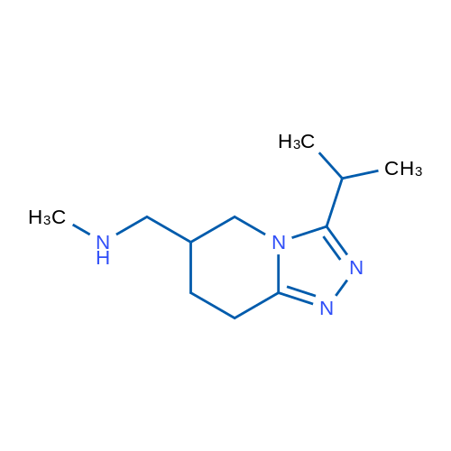 1-(3-Isopropyl-5,6,7,8-tetrahydro-[1,2,4]triazolo[4,3-a]pyridin-6-yl)-N-methylmethanamine 1g
