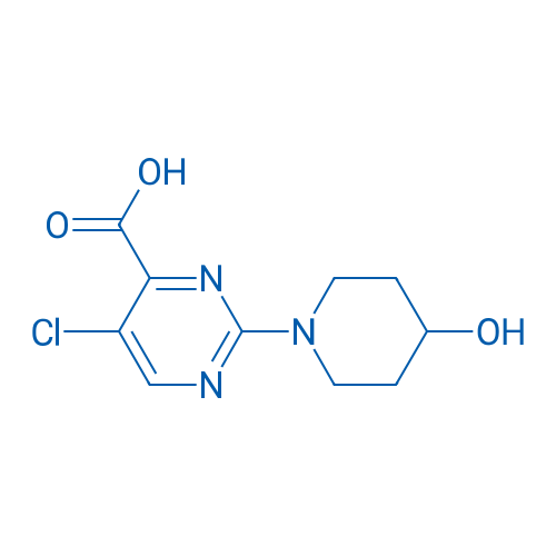5-Chloro-2-(4-hydroxypiperidin-1-yl)pyrimidine-4-carboxylic acid 1g