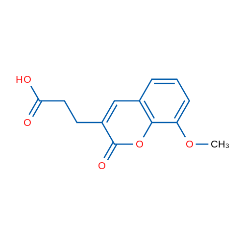 3-(8-Methoxy-2-oxo-2H-chromen-3-yl)propanoic acid 1g