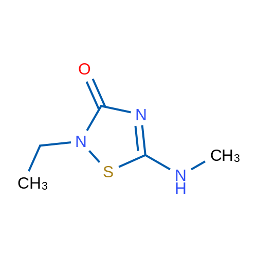 2-Ethyl-5-(methylamino)-1,2,4-thiadiazol-3(2H)-one 10g