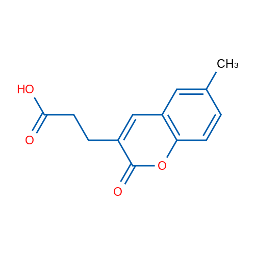 3-(6-Methyl-2-oxo-2H-chromen-3-yl)propanoic acid 1g