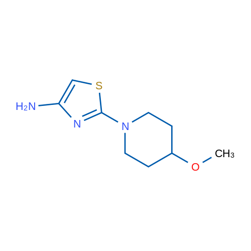 2-(4-Methoxypiperidin-1-yl)thiazol-4-amine 1g