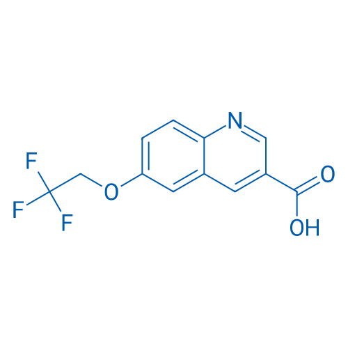 6-(2,2,2-Trifluoroethoxy)quinoline-3-carboxylic acid 1g