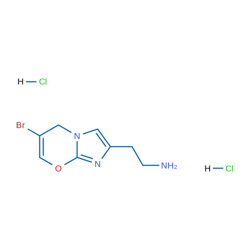 2-(6-Bromo-5H-imidazo[2,1-b][1,3]oxazin-2-yl)ethanamine dihydrochloride 1g