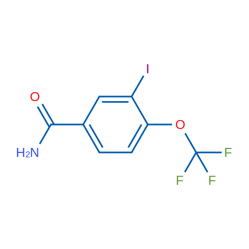 3-Iodo-4-(Trifluoromethoxy)benzamide 1g