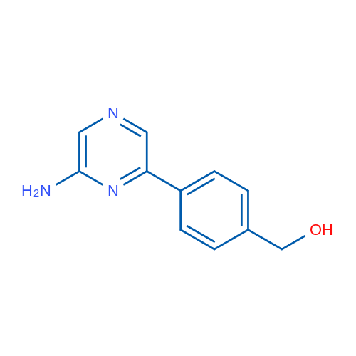 (4-(6-Aminopyrazin-2-yl)phenyl)methanol 1g