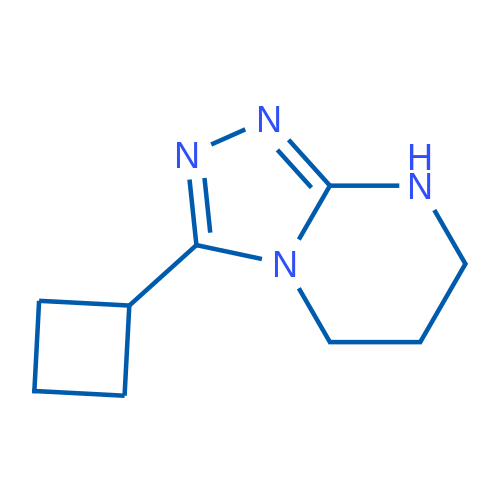 3-Cyclobutyl-5,6,7,8-tetrahydro-[1,2,4]triazolo[4,3-a]pyrimidine 1g