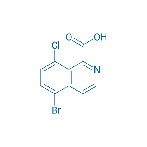 5-Bromo-8-chloroisoquinoline-1-carboxylic acid 1g