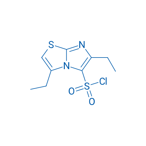 3,6-Diethylimidazo[2,1-b][1,3]thiazole-5-sulfonyl chloride 1g