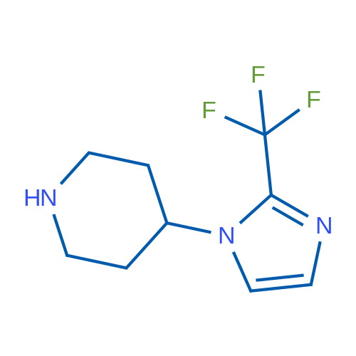 4-(2-(Trifluoromethyl)-1H-imidazol-1-yl)piperidine 1g