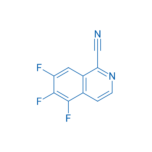 5,6,7-Trifluoroisoquinoline-1-carbonitrile 1g