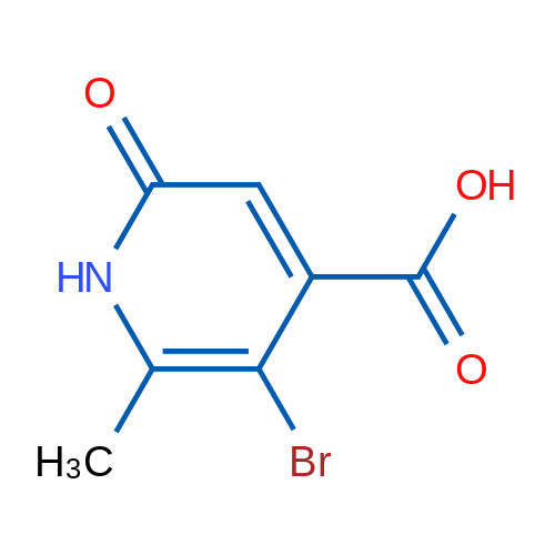 5-Bromo-6-methyl-2-oxo-1,2-dihydropyridine-4-carboxylic acid 1g
