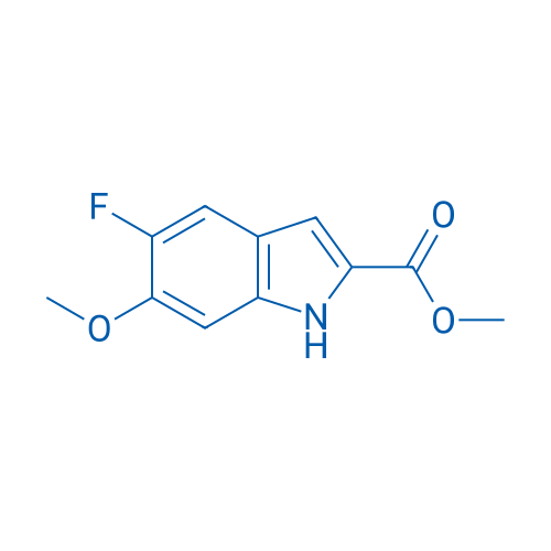 Methyl 5-fluoro-6-methoxy-1H-indole-2-carboxylate 1g