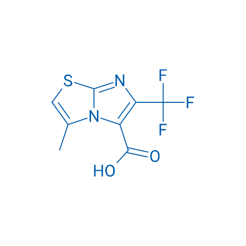 3-Methyl-6-(trifluoromethyl)imidazo[2,1-b]thiazole-5-carboxylic acid 250mg
