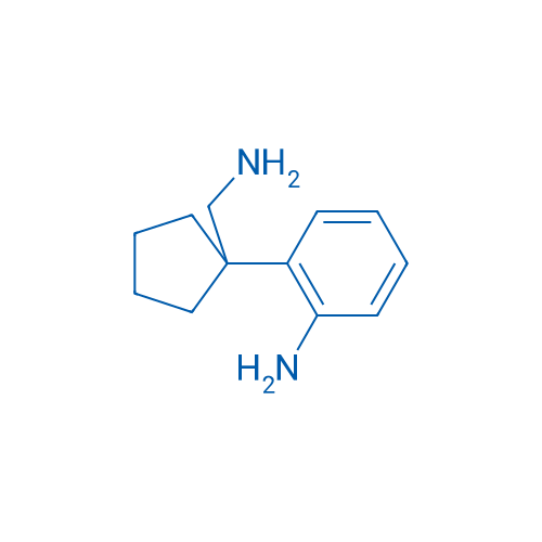 2-(1-(Aminomethyl)cyclopentyl)aniline 250mg