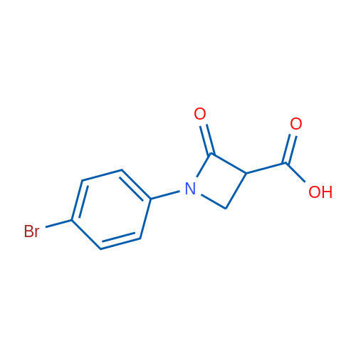 1-(4-Bromophenyl)-2-oxoazetidine-3-carboxylic acid 1g