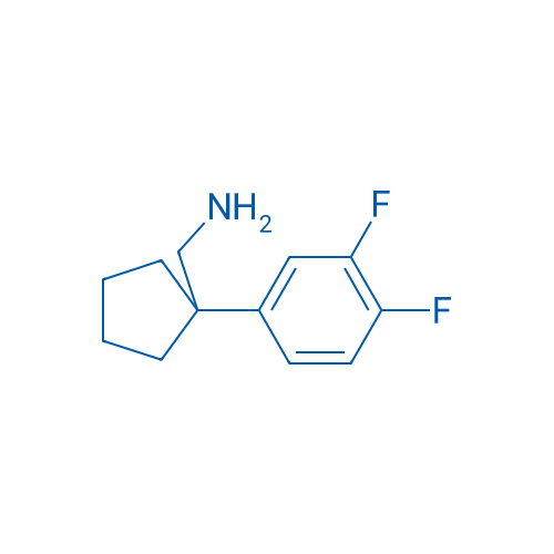 (1-(3,4-Difluorophenyl)cyclopentyl)methanamine 1g