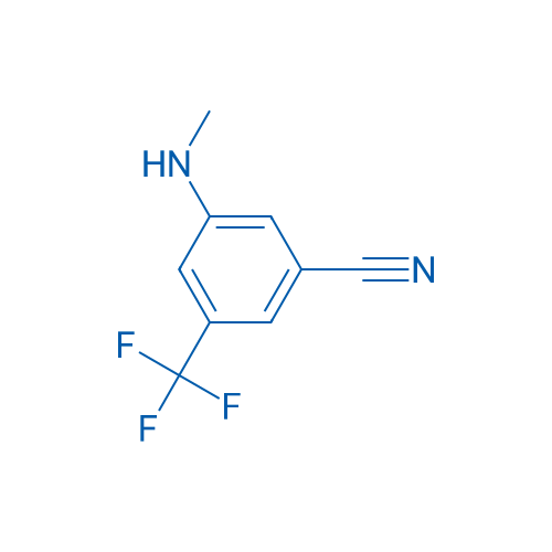 3-(Methylamino)-5-(trifluoromethyl)benzonitrile 1g