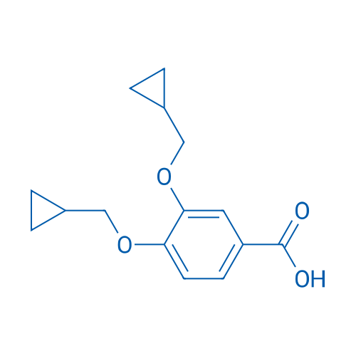 3,4-Bis(cyclopropylmethoxy)benzoic acid 250mg
