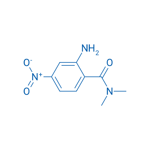 2-Amino-N,N-dimethyl-4-nitrobenzamide 250mg
