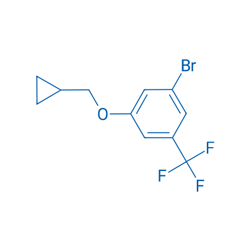1-Bromo-3-(cyclopropylmethoxy)-5-(trifluoromethyl)benzene 100mg