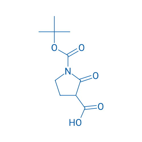 1-[(tert-Butoxy)carbonyl]-2-oxopyrrolidine-3-carboxylic acid 100mg