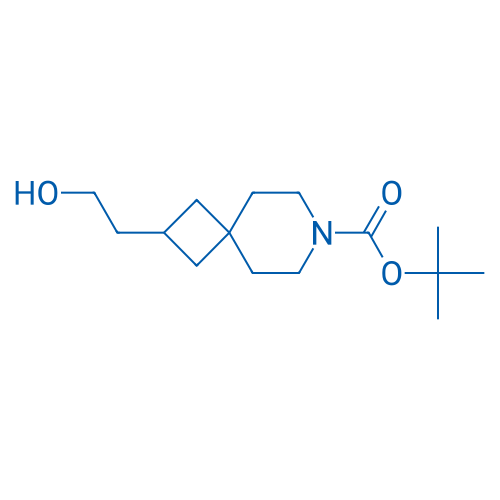 tert-butyl 2-(2-hydroxyethyl)-7-azaspiro[3.5]nonane-7-carboxylate 250mg