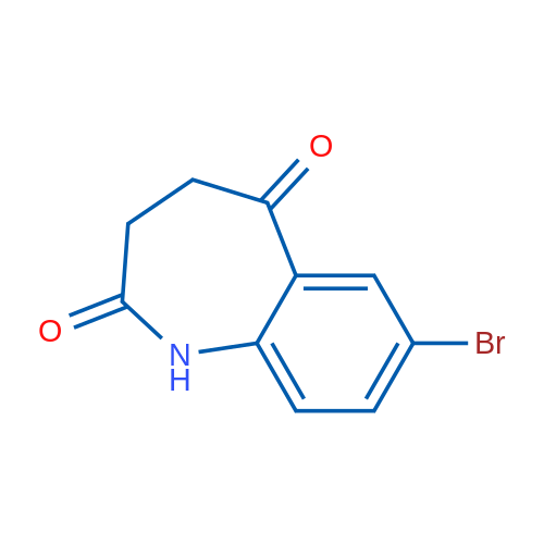 7-Bromo-3,4-dihydro-1H-benzo[b]azepine-2,5-dione 1g