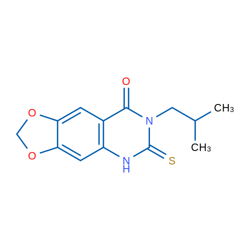 7-(2-Methylpropyl)-6-sulfanylidene-2H,5H,6H,7H,8H-[1,3]dioxolo[4,5-g]quinazolin-8-one 1g