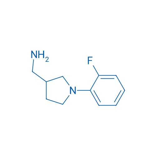 (1-(2-Fluorophenyl)pyrrolidin-3-yl)methanamine 1g