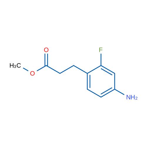 3-(4-Amino-2-fluoro-phenyl)-propionic acid methyl ester 1g