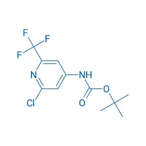 tert-Butyl (2-chloro-6-(trifluoromethyl)pyridin-4-yl)carbamate 5g