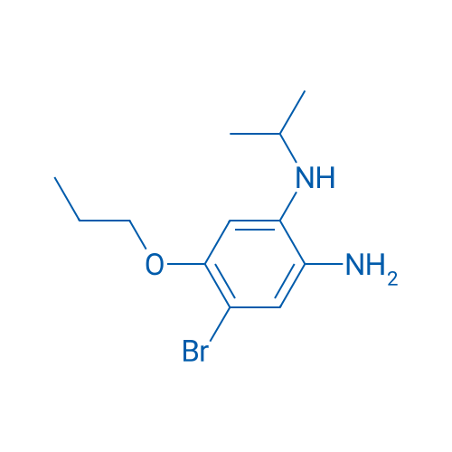 4-Bromo-N1-isopropyl-5-propoxybenzene-1,2-diamine 1g