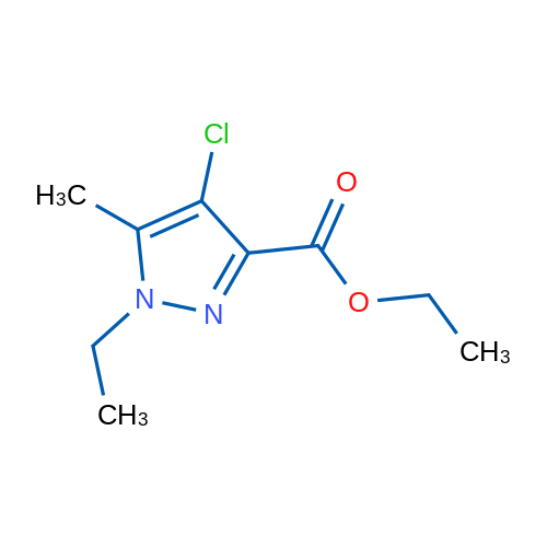 Ethyl 4-chloro-1-ethyl-5-methyl-1H-pyrazole-3-carboxylate 1g