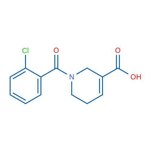 1-(2-Chlorobenzoyl)-1,2,5,6-tetrahydropyridine-3-carboxylic acid 1g