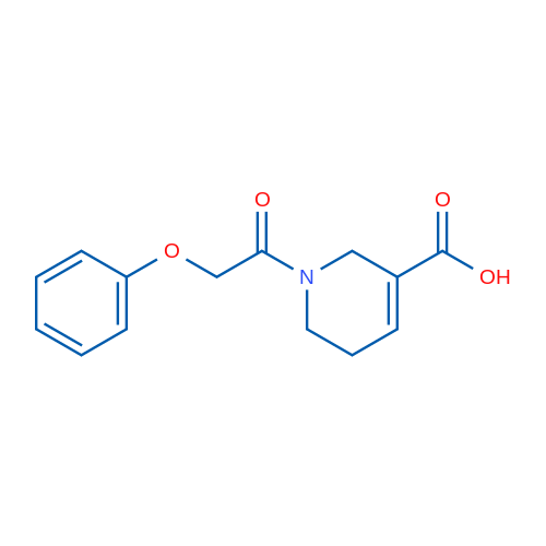 1-(2-Phenoxyacetyl)-1,2,5,6-tetrahydropyridine-3-carboxylic acid 1g