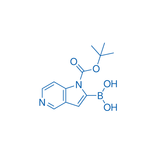 (1-(tert-Butoxycarbonyl)-1H-pyrrolo[3,2-c]pyridin-2-yl)boronic acid 5g