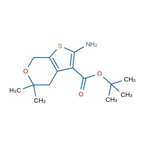 tert-Butyl 2-amino-5,5-dimethyl-5,7-dihydro-4H-thieno[2,3-c]pyran-3-carboxylate 1g