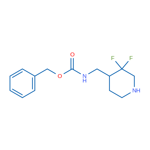 Benzyl N-[(3,3-difluoropiperidin-4-yl)methyl]carbamate 1g