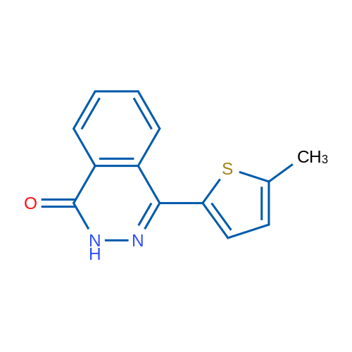 4-(5-Methylthiophen-2-yl)-1,2-dihydrophthalazin-1-one 1g