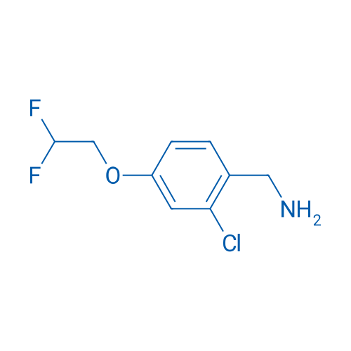 [2-Chloro-4-(2,2-difluoroethoxy)phenyl]methanamine 1g