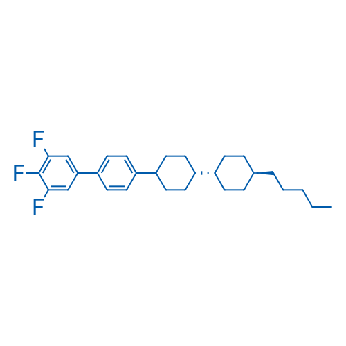 3,4,5-Trifluoro-4'-[(trans,trans)-4'-pentyl[1,1'-bicyclohexyl]-4-yl]-1,1'-biphenyl 5g