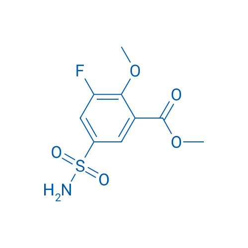 Methyl 3-fluoro-2-methoxy-5-sulfamoylbenzoate 1g
