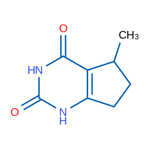 5-Methyl-1H,2H,3H,4H,5H,6H,7H-cyclopenta[d]pyrimidine-2,4-dione 1g
