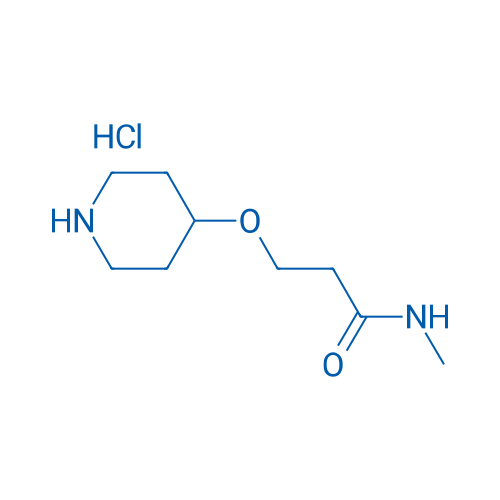 N-Methyl-3-(piperidin-4-yloxy)propanamide hydrochloride 250mg