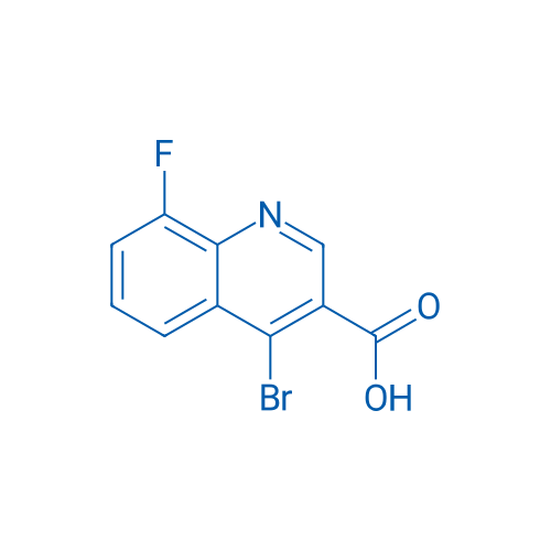 4-Bromo-8-fluoroquinoline-3-carboxylic acid 1g